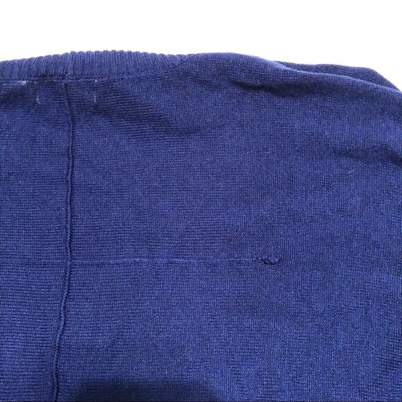Dex Dolman Blue Open Cardigan Sweater Women's S Small - Picture 10 of 10